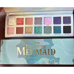 *LIMITED EDITION* Sigma Beauty X Disney The Little Mermaid  Eyeshadow Palette